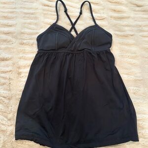 Black Lululemon dance collection top size 4